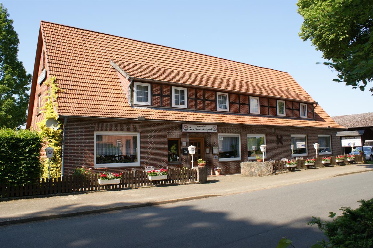 Landgasthaus Zum Naturschutzpark Bispingen Buitenkant foto